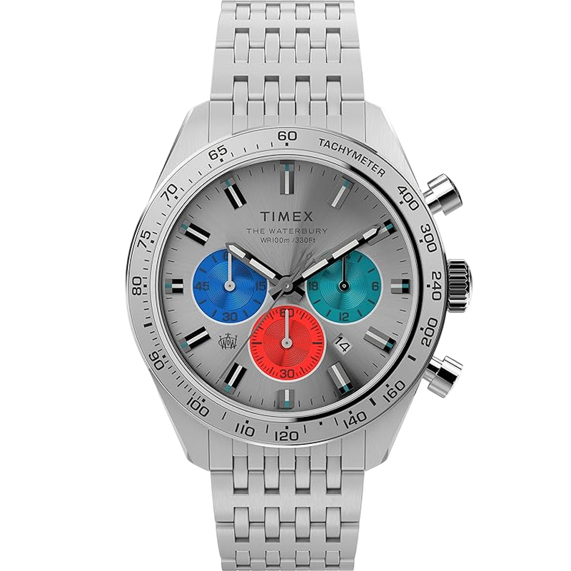 TIMEX Waterbury Diver 40mm (Silver/Steel)