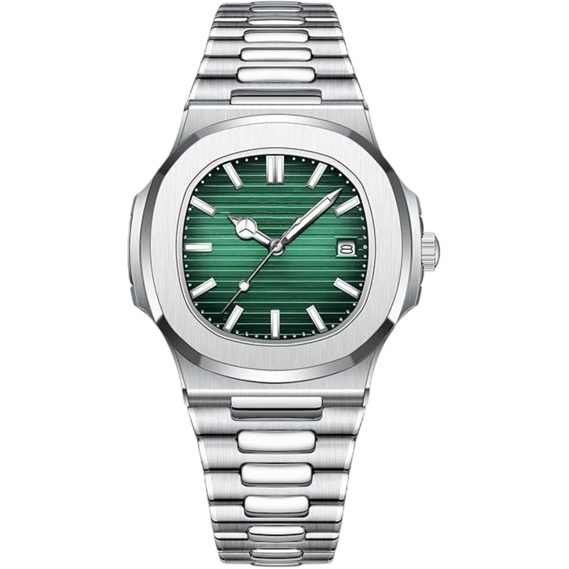 BESTKANG Men's Quartz Business Watch (Green)