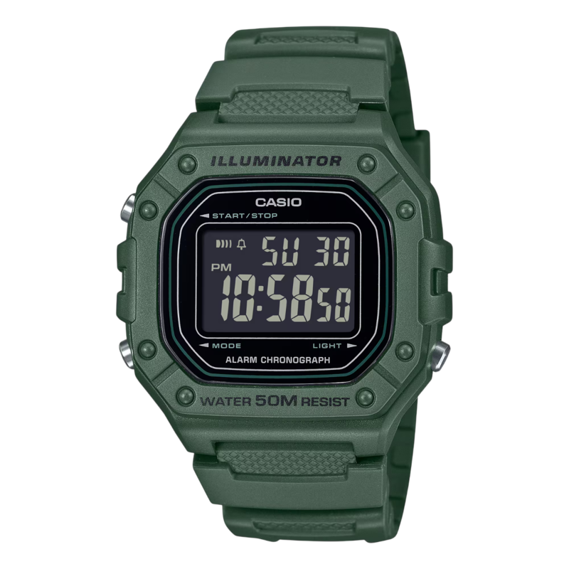 CASIO W218H‑3BV