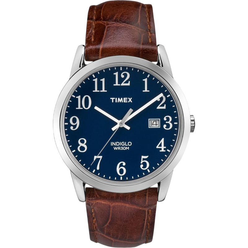 TIMEX Easy Reader (Blue/Brown)